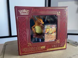 Charizard ex Super Premium Collection Box Pokemon TCG (10 Booster Packs) Sealed - Image 1