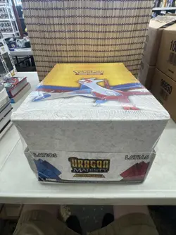 Pokemon TCG Dragon Majesty Latias and Latios Pin Collection Display Sealed - Image 1