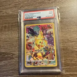 2023 POKEMON SWORD & SHIELD CROWN ZENITH #160 FULL ART/PIKACHU PSA 9 - Image 1