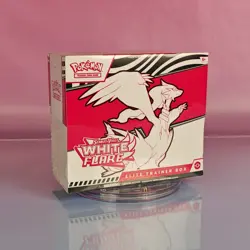 POKEMON 2025 WHITE FLARE ELITE TRAINER BOX SCARLET & VIOLET ENGLISH OVP SEALED - Image 1