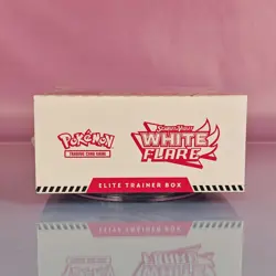 POKEMON 2025 WHITE FLARE ELITE TRAINER BOX SCARLET & VIOLET ENGLISH OVP SEALED - Image 5
