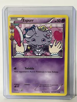 Pokemon Espurr RC14/RC32 Generations Radiant Collection, Common - Image 1