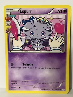 Pokemon Espurr RC14/RC32 Generations Radiant Collection, Common - Image 2