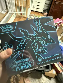 Pokemon Center Phantasmal Flames Elite Trainer Box ETB Exclusive - Image 1