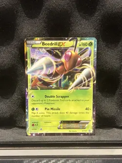 Beedrill EX XY157 - Pokemon TCG XY Promo Ultra Rare Card MP - Image 1