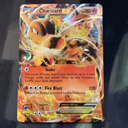Charizard EX Promo XY Promos XY29 HP Fire Type Half Art Basic Pokemon - Image 1
