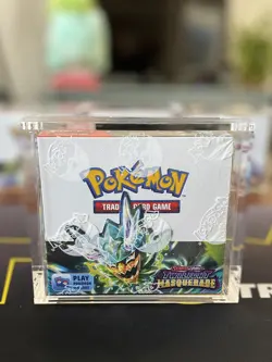 Pokemon Twilight Masquerade Booster Box (Factory Sealed) (SV) w/ Display Case - Image 1