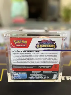 Pokemon Twilight Masquerade Booster Box (Factory Sealed) (SV) w/ Display Case - Image 2