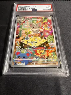 Pokemon TCG Cinccino 183/162 Illustration Rare, Temporal Forces PSA 9 - Image 2