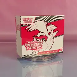 POKEMON 2025 WHITE FLARE ELITE TRAINER BOX SCARLET & VIOLET ENGLISH OVP SEALED 1 - Image 1