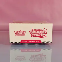 POKEMON 2025 WHITE FLARE ELITE TRAINER BOX SCARLET & VIOLET ENGLISH OVP SEALED 1 - Image 5