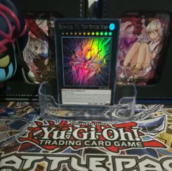Yu Gi Oh - BLC1-EN038 Number 77: The Seven Sins - Silver Ultra Rare - Image 1