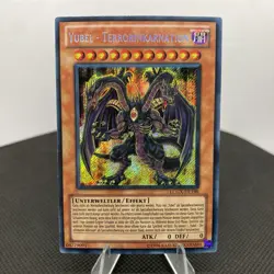 Yugioh Yubel - Terrorinkarnation LCGX-DE198 Secret Rare Exzellent FOILBLEED - Image 1