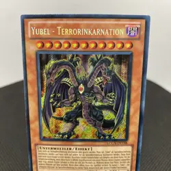 Yugioh Yubel - Terrorinkarnation LCGX-DE198 Secret Rare Exzellent FOILBLEED - Image 2