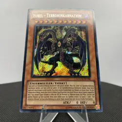 Yugioh Yubel - Terrorinkarnation LCGX-DE198 Secret Rare Exzellent FOILBLEED - Image 3