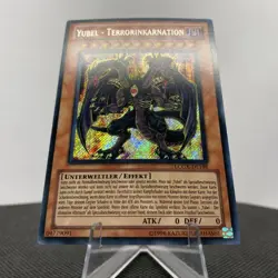Yugioh Yubel - Terrorinkarnation LCGX-DE198 Secret Rare Exzellent FOILBLEED - Image 4