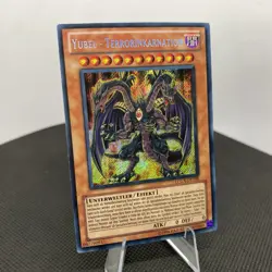 Yugioh Yubel - Terrorinkarnation LCGX-DE198 Secret Rare Exzellent FOILBLEED - Image 5
