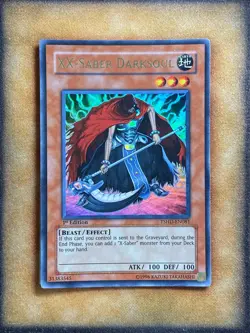 Yugioh XX-Saber Darksoul TSHD-EN081 Ultra Rare 1st Ed MP - Image 1