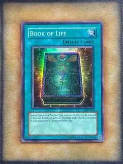 Yugioh Book of Life PGD-033 Super Rare NM - Image 1