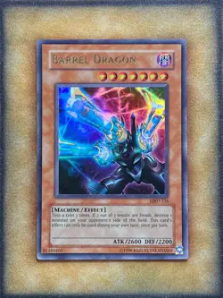 Yugioh Barrel Dragon MRD-126 Ultra Rare Original Print MP - Image 1