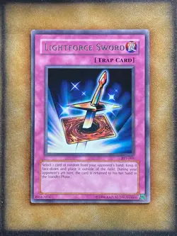 Yugioh Lightforce Sword PSV-005 Rare NM - Image 1