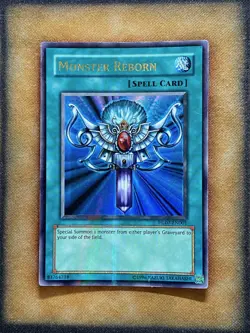 Yugioh Monster Reborn HL07-EN001 Hobby League Parallel Ultra Rare MP - Image 1