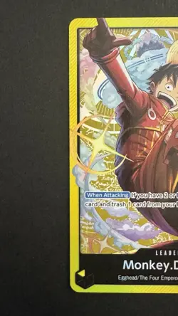 Monkey.D.Luffy ST29-001 Egghead ST29 One Piece CCG - 2 card lot NM - Image 3