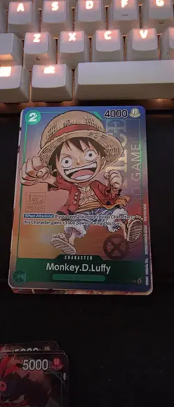 Monkey.D.Luffy (037) (1st Anniversary Tournament) P-037 One Piece Promotion... - Image 1