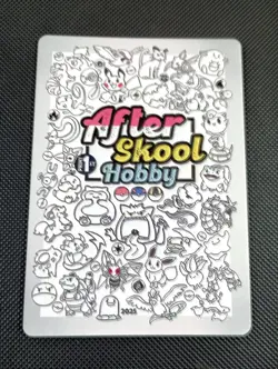 After Skool Hobby Ditto Slowpoke Series 2 Holo Pokemon Fan Art Genetic Mystery - Image 2