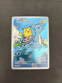 Surfing Pikachu After Skool Hobby Generation One Fan Art Custom NM - Image 2