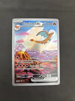 Charizard Ex After Skool Hobby Generation One Fan Art 151 Parody NM - Image 1