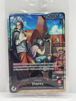 Shanks (2025 PSA Magazine Promo) L One Piece Promotion Cards OP09-001 NM - Image 1