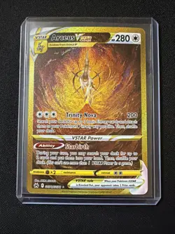 Pokemon Arceus VSTAR Gold Alt Art Secret Rare Crown Zenith GG70/GG70 Mint - Image 1