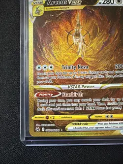 Pokemon Arceus VSTAR Gold Alt Art Secret Rare Crown Zenith GG70/GG70 Mint - Image 2