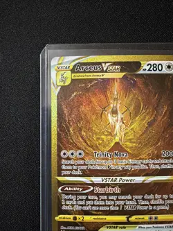 Pokemon Arceus VSTAR Gold Alt Art Secret Rare Crown Zenith GG70/GG70 Mint - Image 3