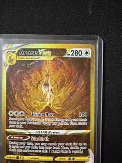 Pokemon Arceus VSTAR Gold Alt Art Secret Rare Crown Zenith GG70/GG70 Mint - Image 4