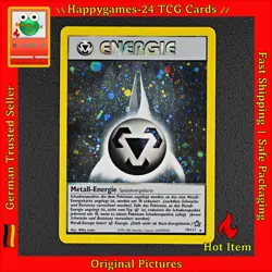 Metal Energy - Pokemon Karte TCG 19/111 Rare Holo Neo Genesis /T99 - Image 1