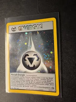 19/111 Metall-Energie Holo Neo Genesis Deutsch unlimited Vintage Pokemon TCG - Image 2