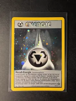 19/111 Metall-Energie Holo Neo Genesis Deutsch unlimited Vintage Pokemon TCG - Image 4