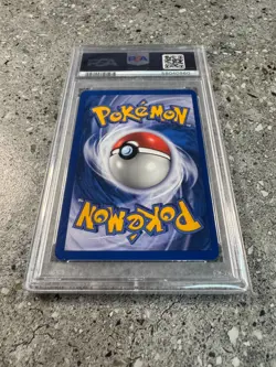 Pokemon TCG 1st Edition Dark Dugtrio 6/82 Team Rocket Holo Rare PSA 7 * SWIRL * - Image 2