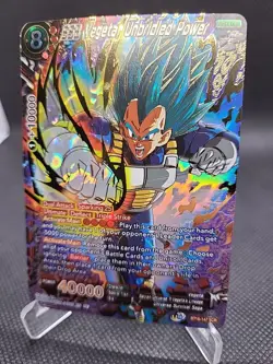 Dragon Ball Super Card Game BT16-147 SCR SSB VEGETA,Unbridled Power NM - Image 2
