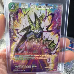 Cell the awakened bt17-146 spr psa bgs dragon ball super card game dbs cgc - Image 1