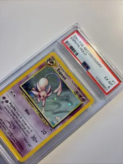 2001 POKEMON NEO DISCOVERY #1 ESPEON-HOLO PSA 6 - Image 2