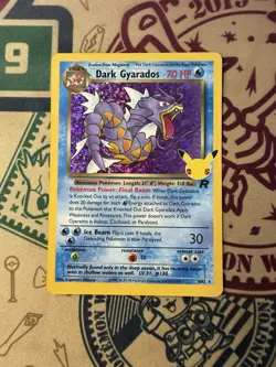 Dark Gyarados 8/82 Celebrations: Classic Collection Holo Pokemon - Image 3