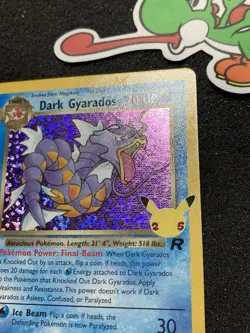 8/82 DARK GYARADOS Holo Pokemon TCG CELEBRATIONS Classic Collection - Dent - Image 5