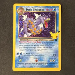 Dark Gyarados 8/82 Celebrations: Classic Collection Holo Pokemon - Image 1