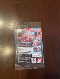 One Piece Monkey D. Luffy US Voyage College Basketball Promo Card Gonzaga SEALED - Image 2
