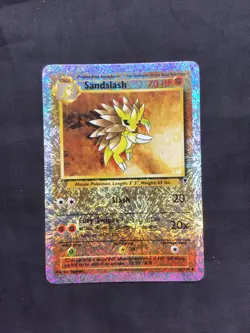 Pokemon Cards: Legendary Collection Reverse Holo: Sandslash 62/110 - Image 1
