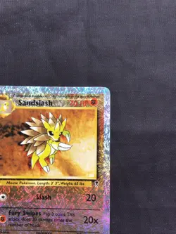 Pokemon Cards: Legendary Collection Reverse Holo: Sandslash 62/110 - Image 4