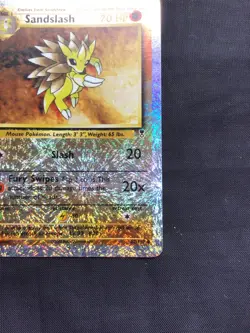 Pokemon Cards: Legendary Collection Reverse Holo: Sandslash 62/110 - Image 5